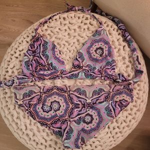 Victoria's Secret paisley bikini set